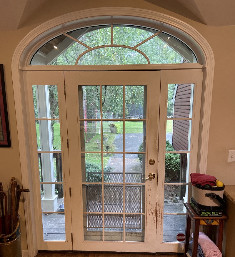 A custom door was needed here 